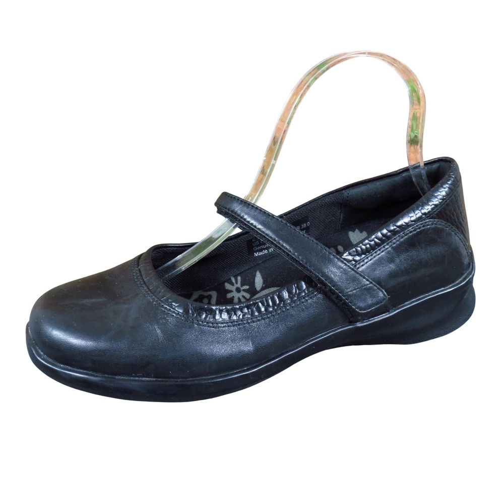 Aetrex Essence E360 Julia Women Mary Jane Shoe Size 7.5 XW Walking Black Leather